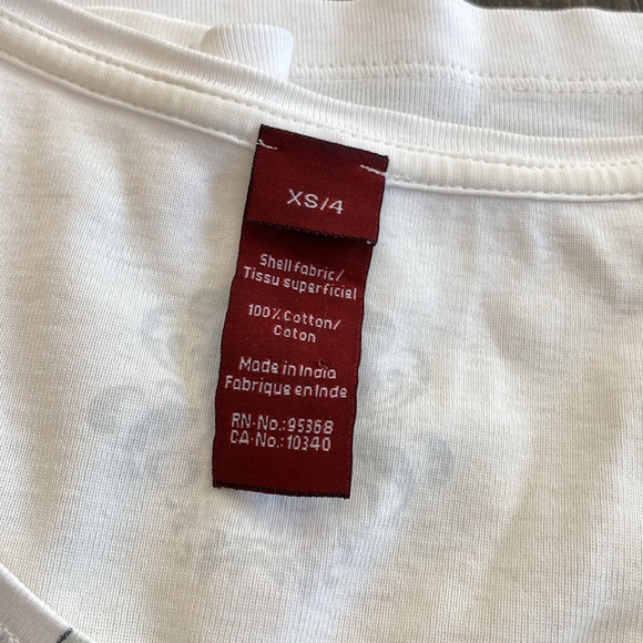 Olsen ladies T shirt made in India of 100% cotton. Size 4. - Picture 3 of 9